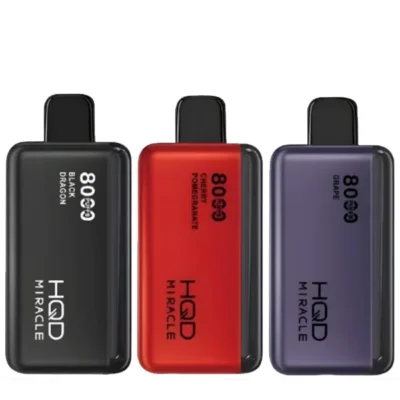 HQD Miracle 8000 Puffs 0mg UAE