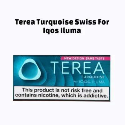 IQOS TEREA Turquoise Switzerland UAE – Buy Online | Terea Dubai