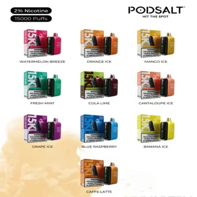 Pod Salt 15000 Puffs Disposable Vape UAE